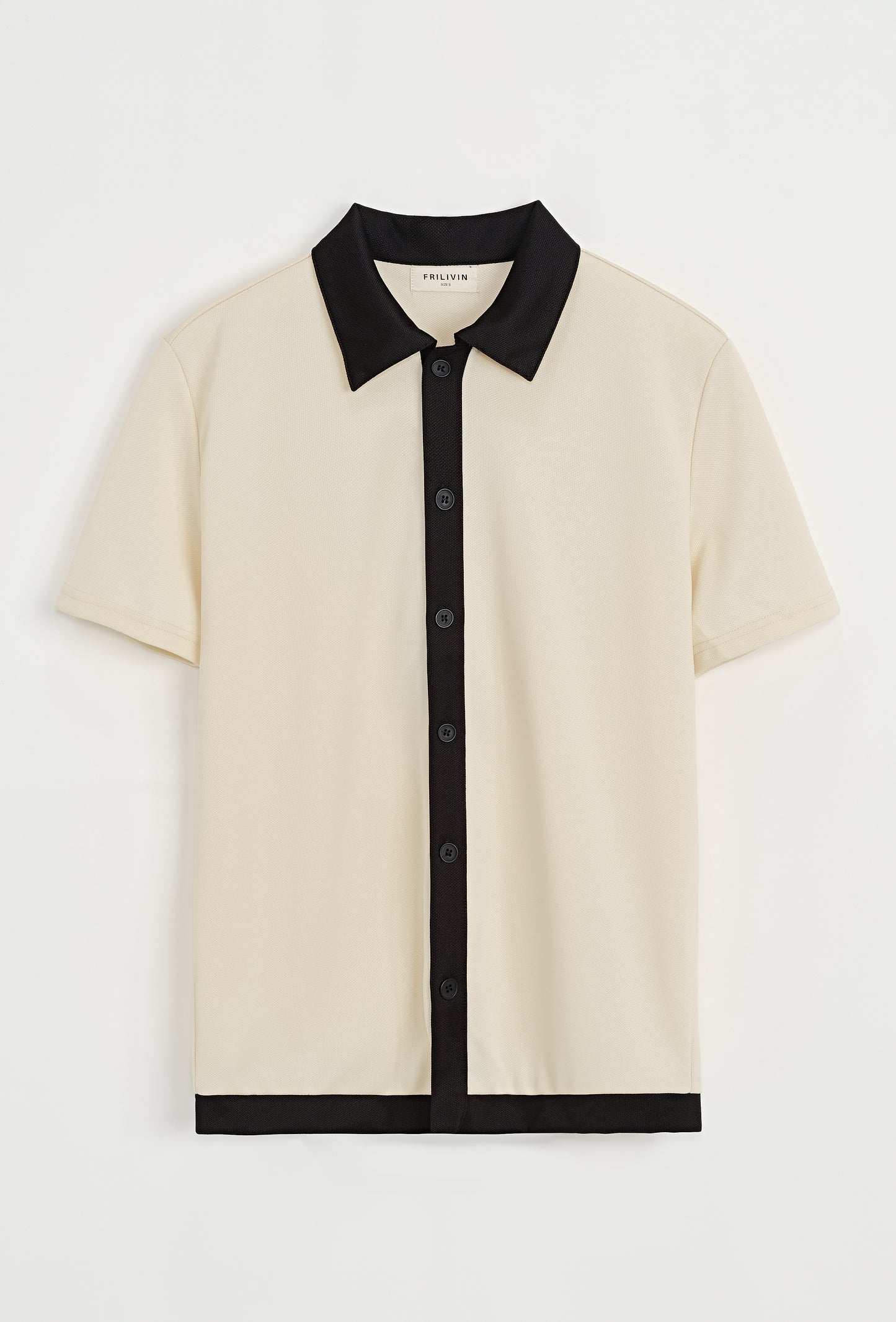 Camisa Polo Masculina Bicolor
